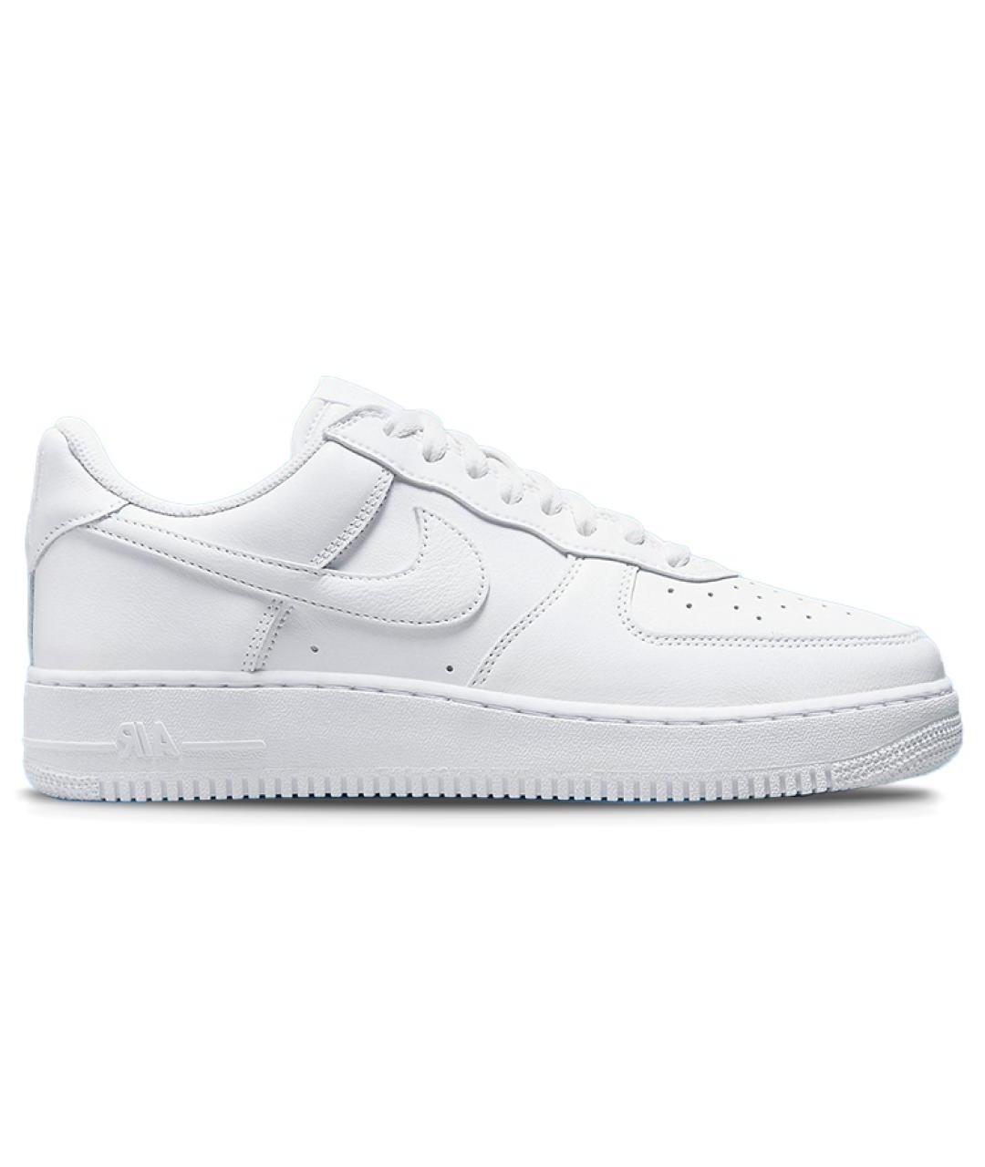 NIKE Белые кожаные кроссовки, фото 1