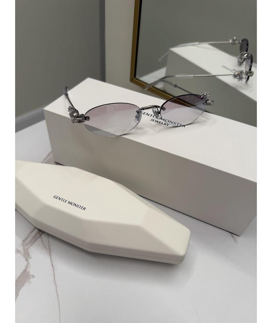 GENTLE MONSTER Серебряные солнцезащитные очки, фото 2