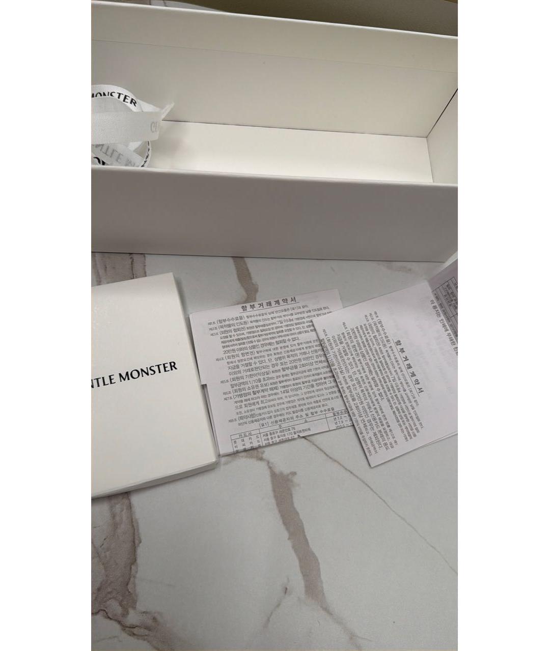 GENTLE MONSTER Серебряные солнцезащитные очки, фото 4