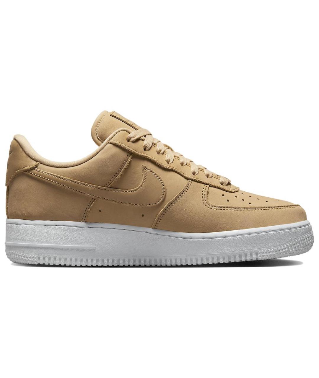 NIKE Коричневые кожаные кроссовки, фото 2