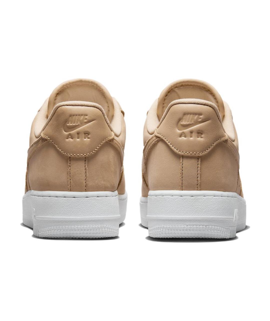 NIKE Коричневые кожаные кроссовки, фото 6