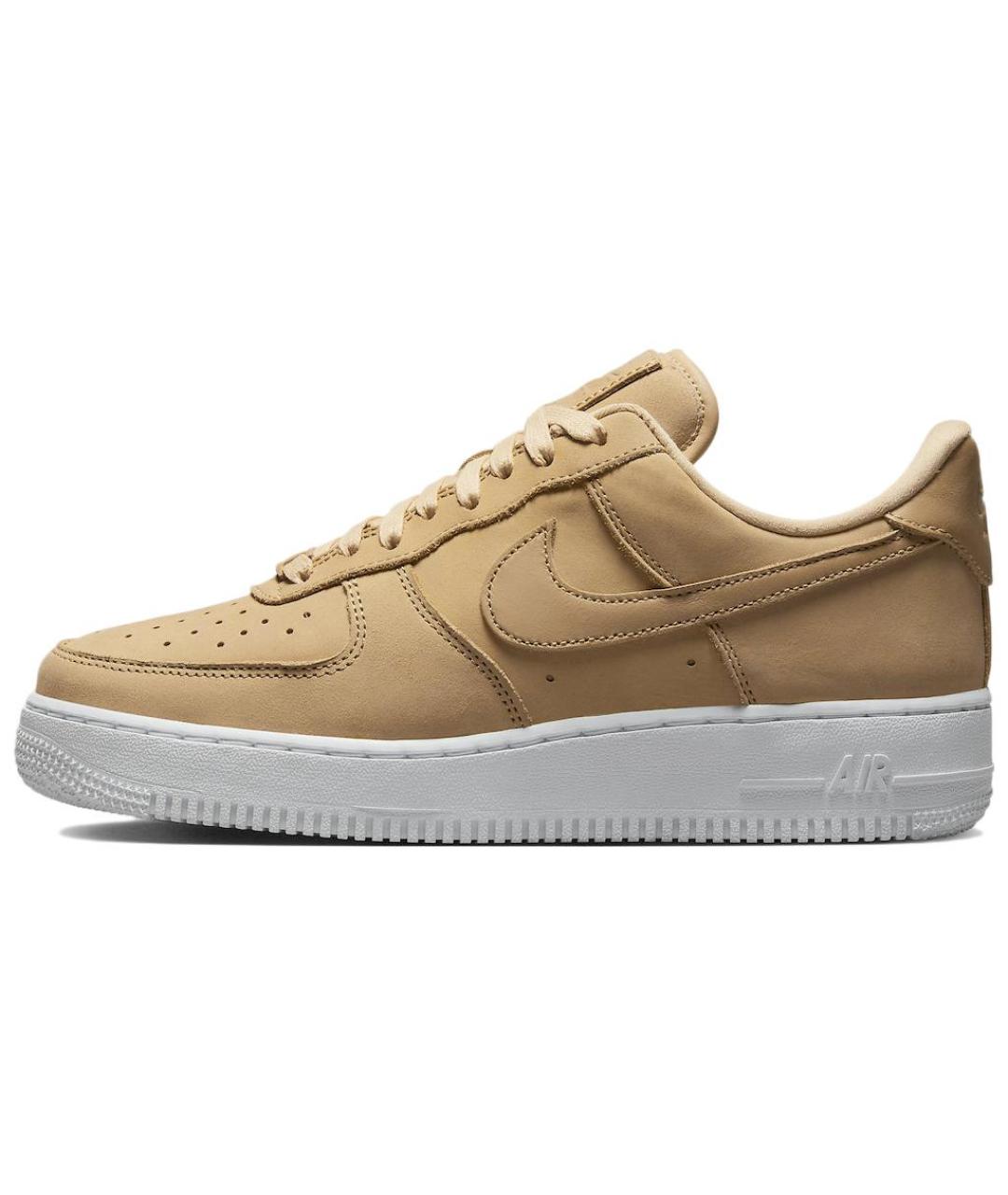 NIKE Коричневые кожаные кроссовки, фото 3