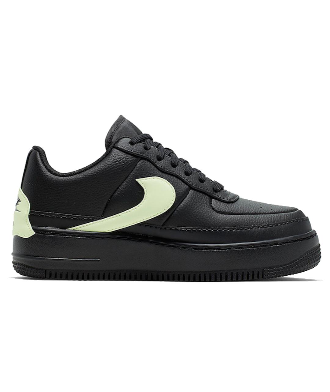 NIKE Черные кожаные кроссовки, фото 2