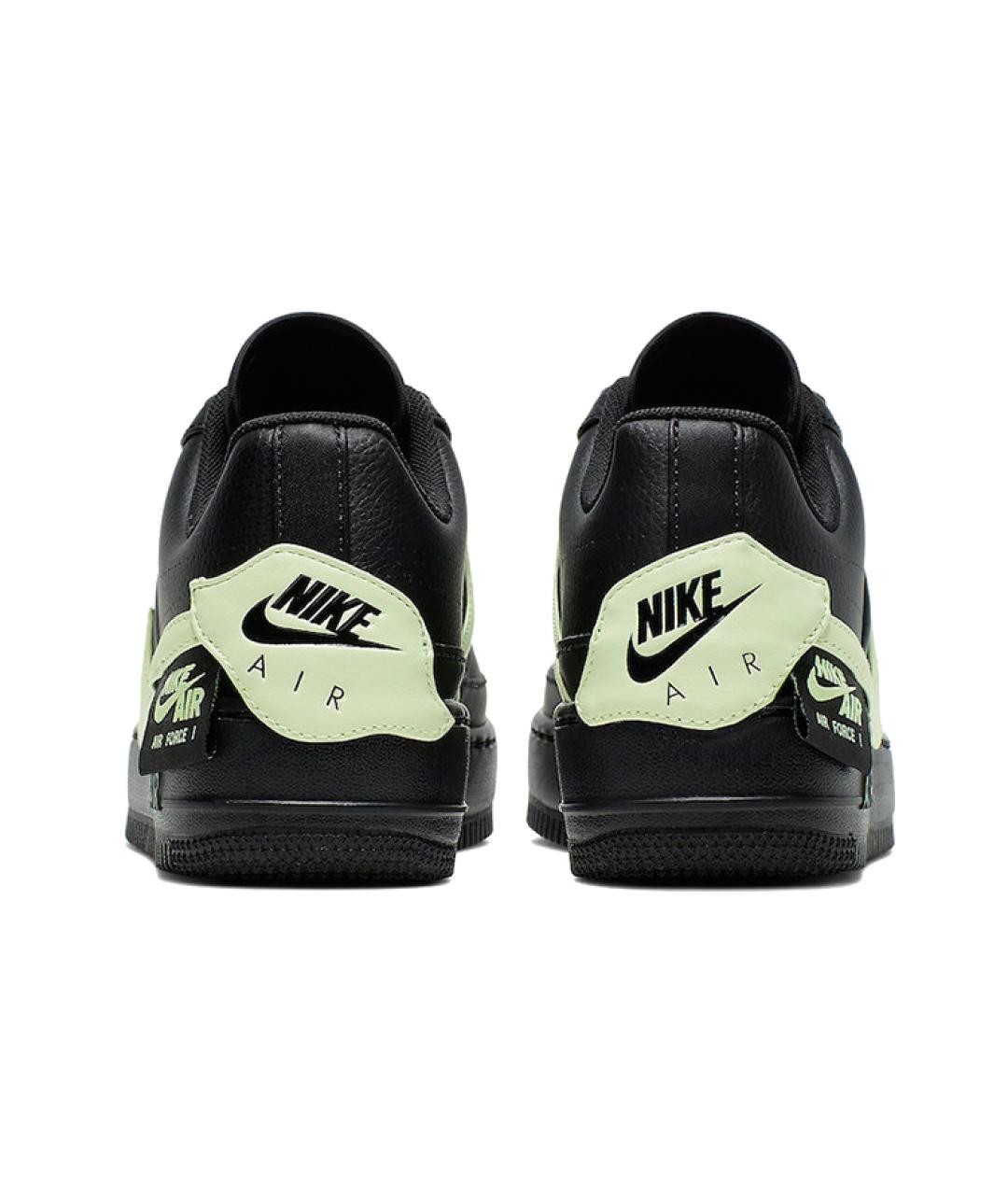 NIKE Черные кожаные кроссовки, фото 5