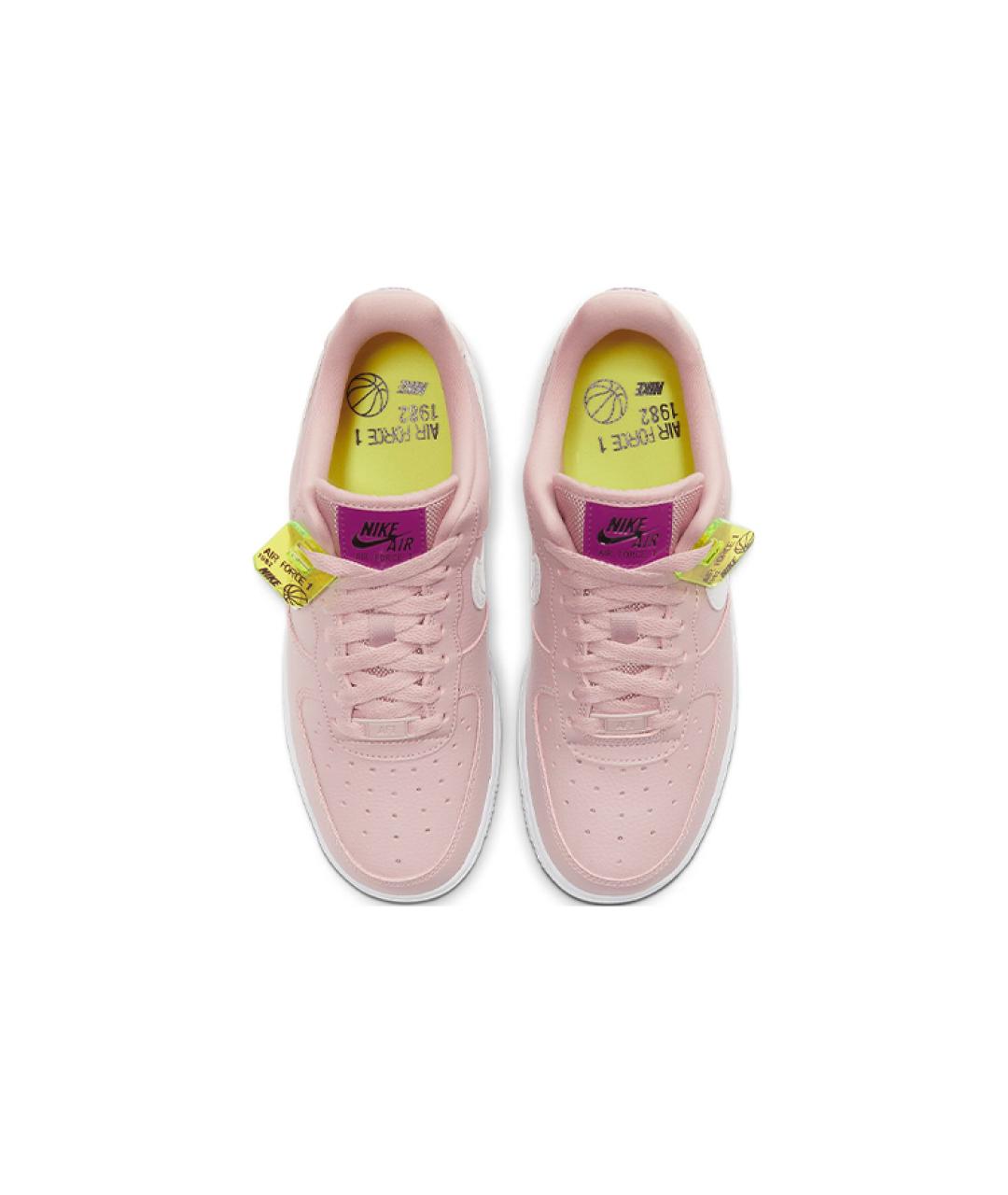 NIKE Розовые кожаные кроссовки, фото 4