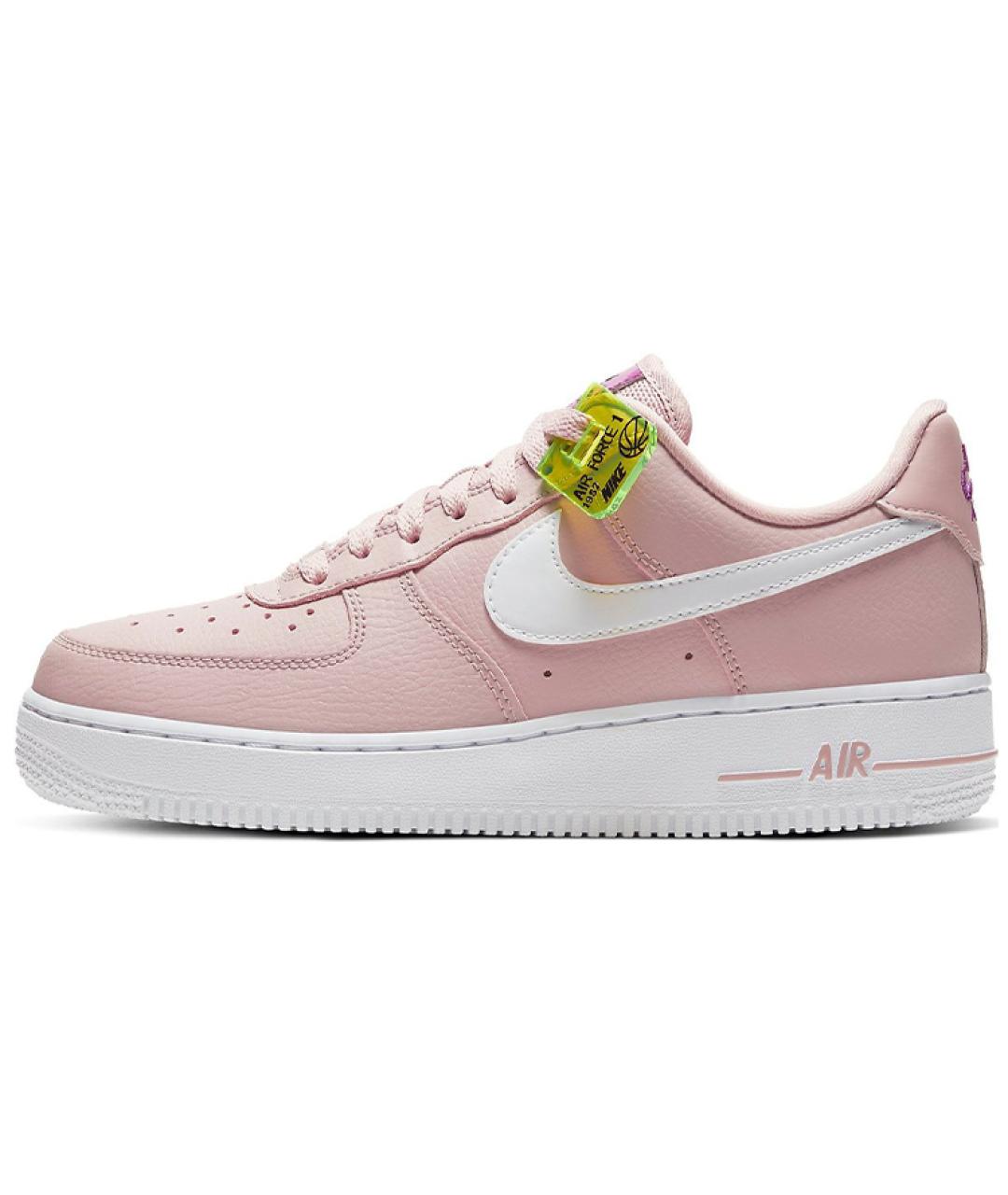 NIKE Розовые кожаные кроссовки, фото 3