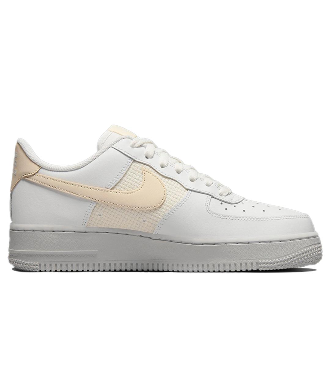 NIKE Белые кожаные кроссовки, фото 3