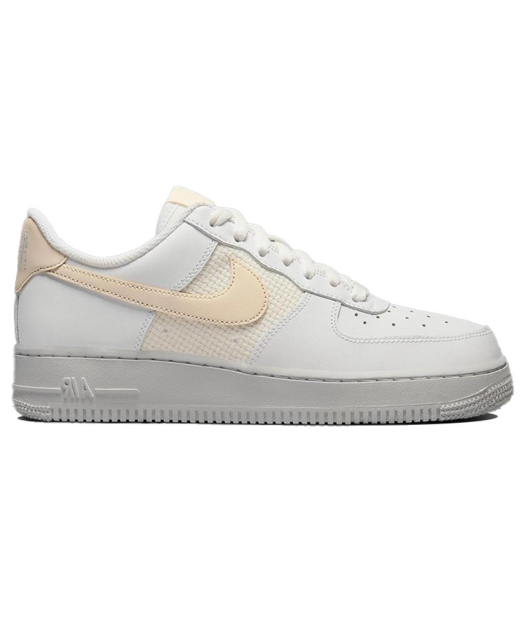 NIKE Белые кожаные кроссовки, фото 1