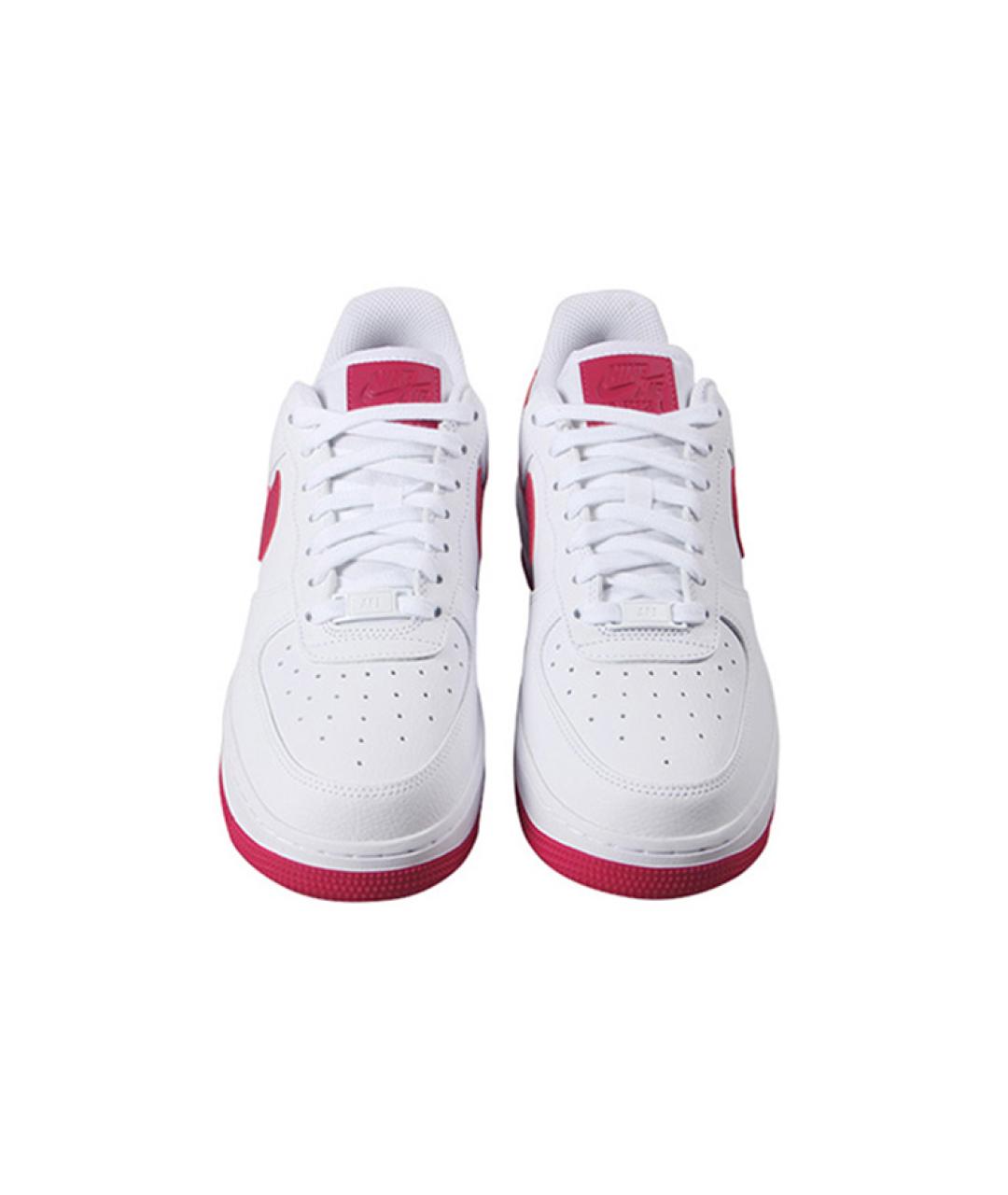 NIKE Белые кожаные кроссовки, фото 4