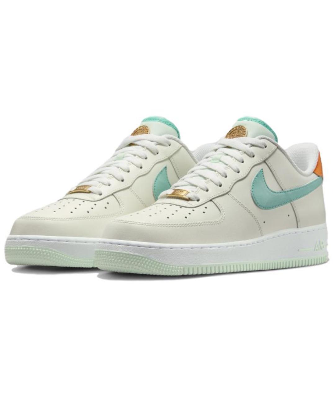 NIKE Бежевые низкие кроссовки / кеды, фото 4