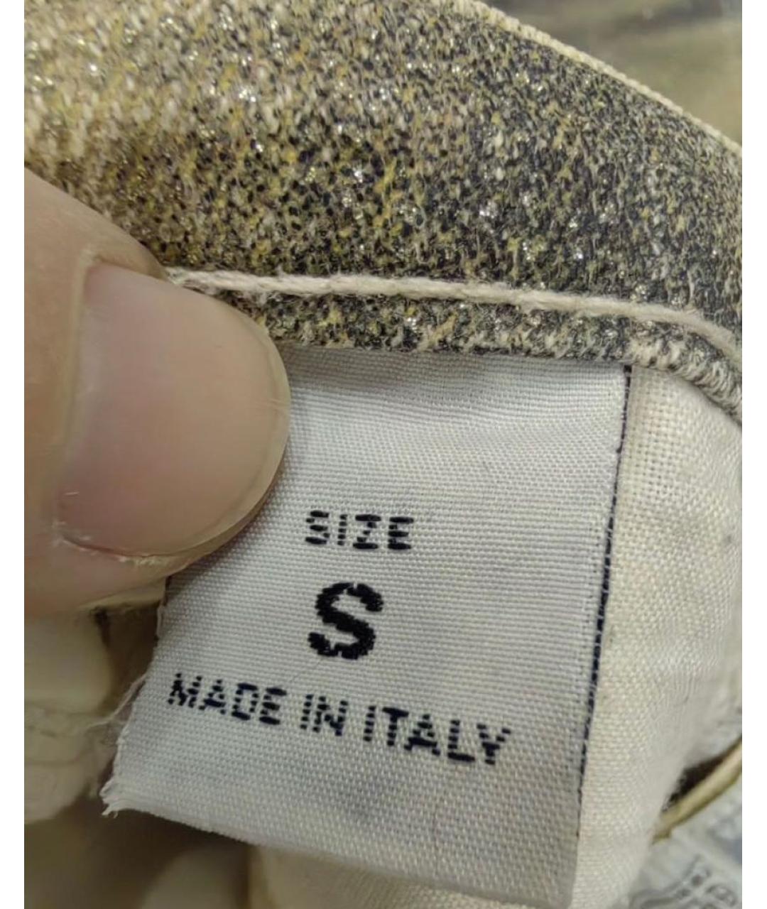 ROBERTO CAVALLI Мульти хлопко-эластановые прямые джинсы, фото 8