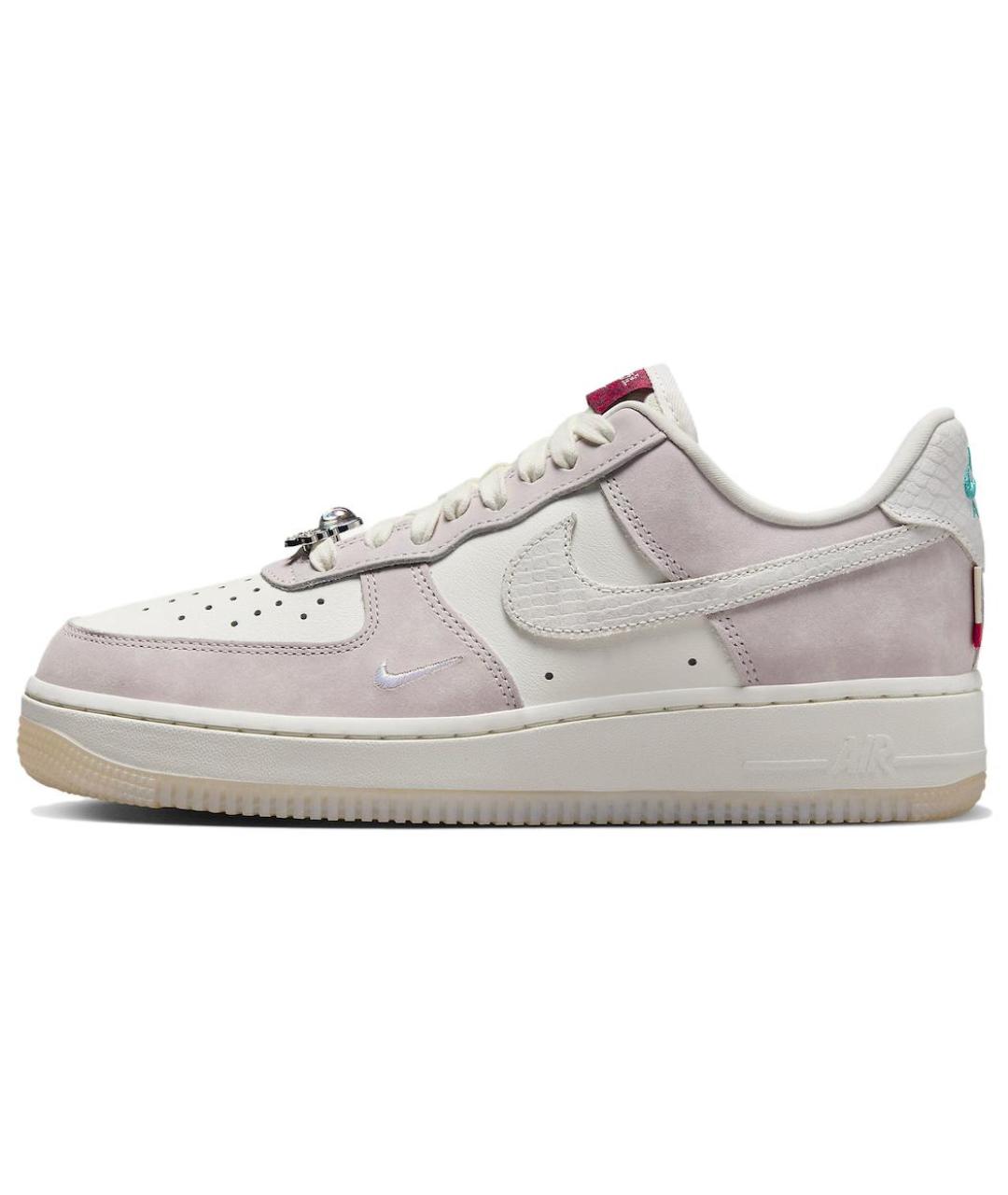 NIKE Бежевые кожаные кроссовки, фото 2