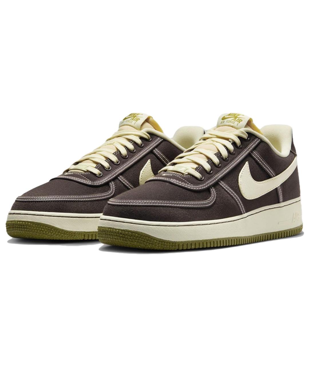 NIKE Коричневые низкие кроссовки / кеды, фото 4