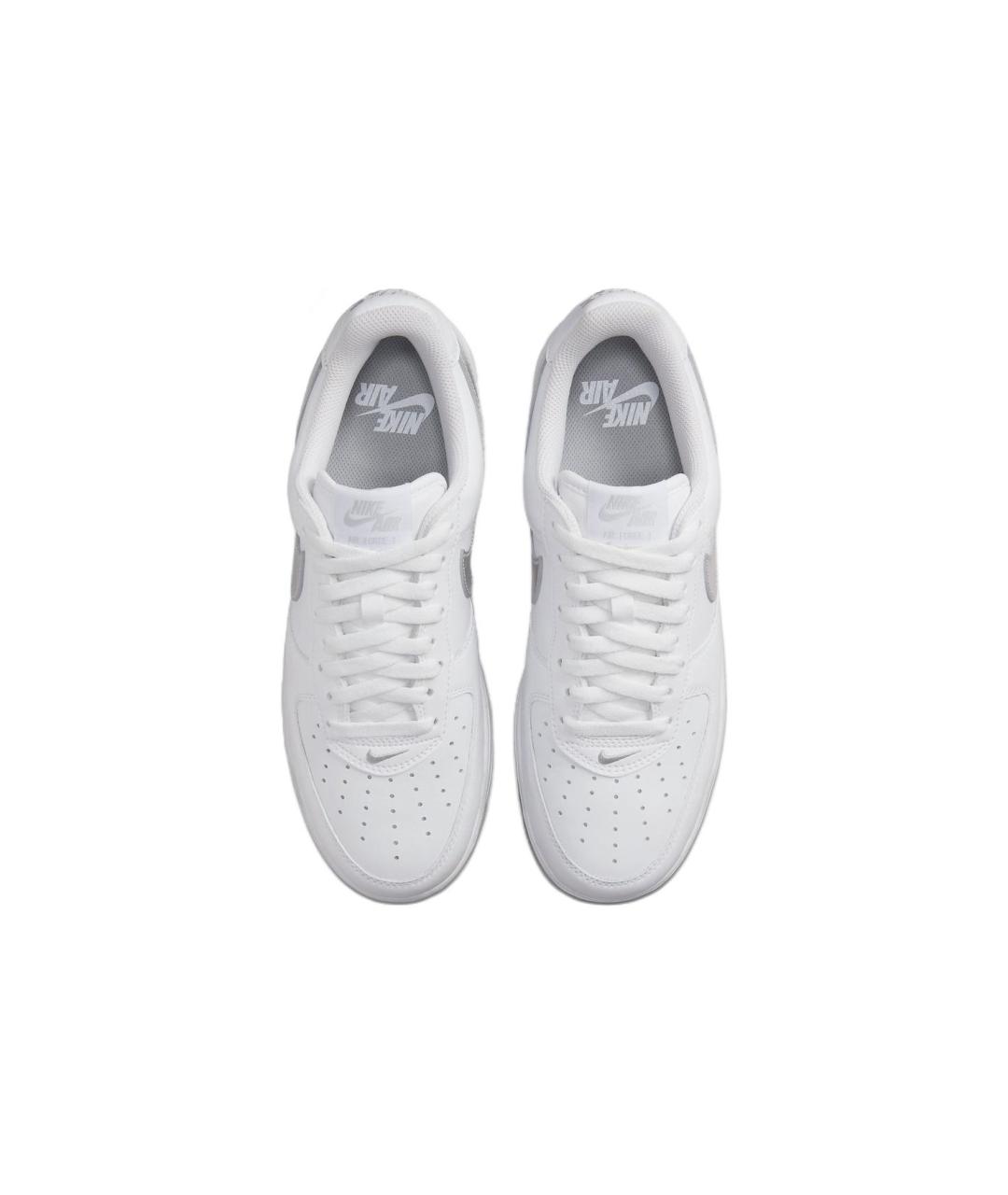 NIKE Белые кожаные кроссовки, фото 5