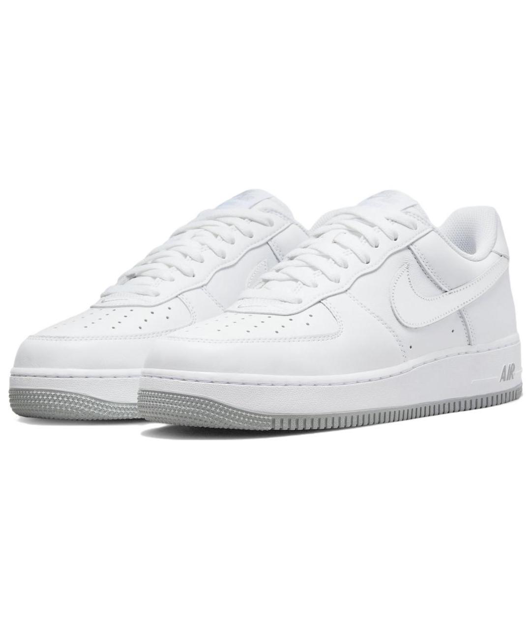 NIKE Белые кожаные кроссовки, фото 3