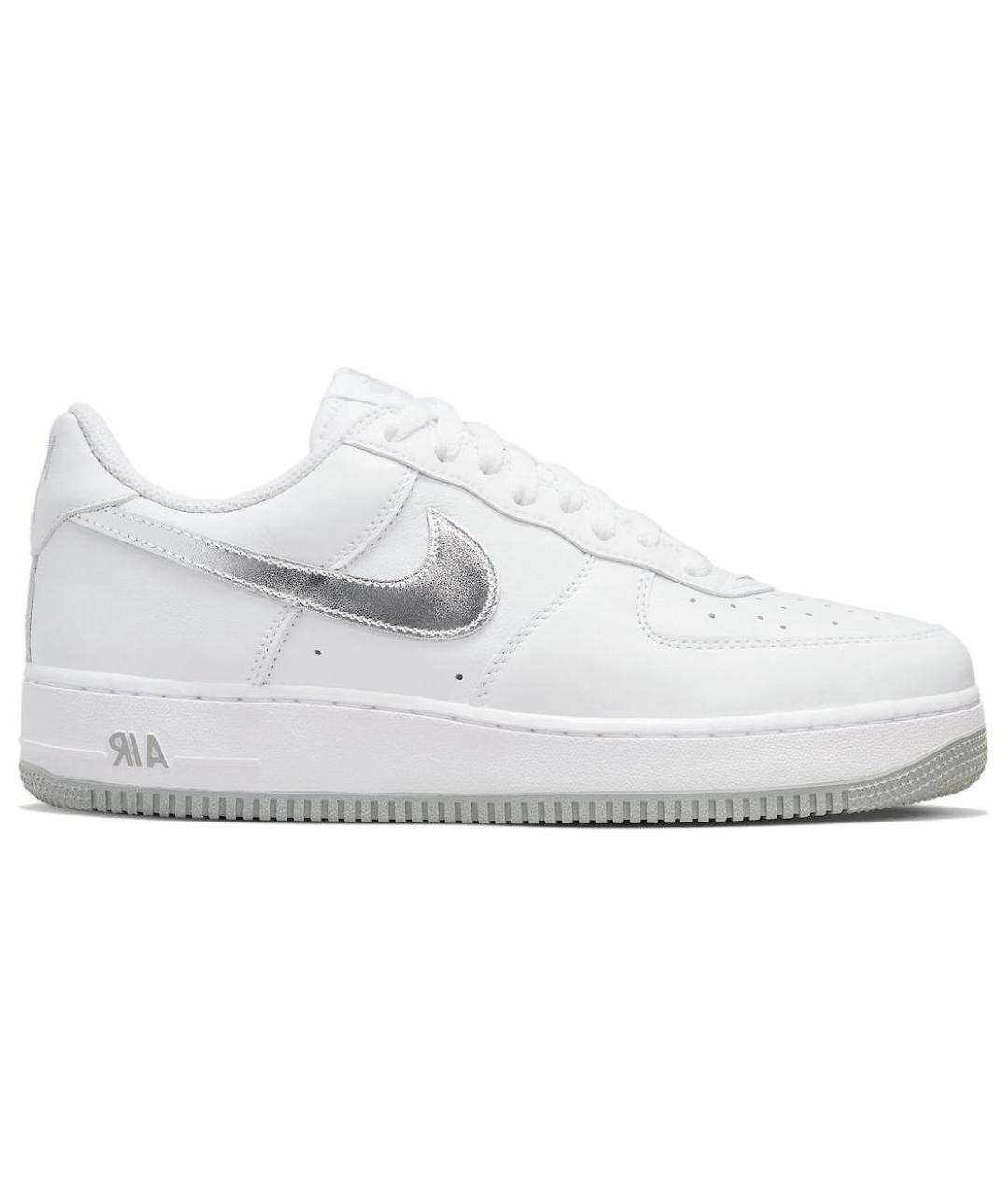 NIKE Белые кожаные кроссовки, фото 1