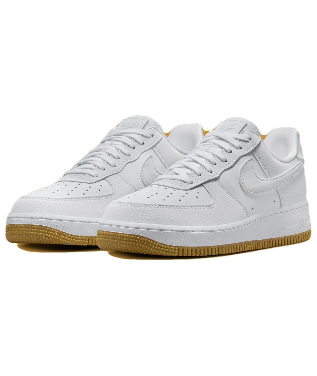 NIKE Белые кожаные кроссовки, фото 4