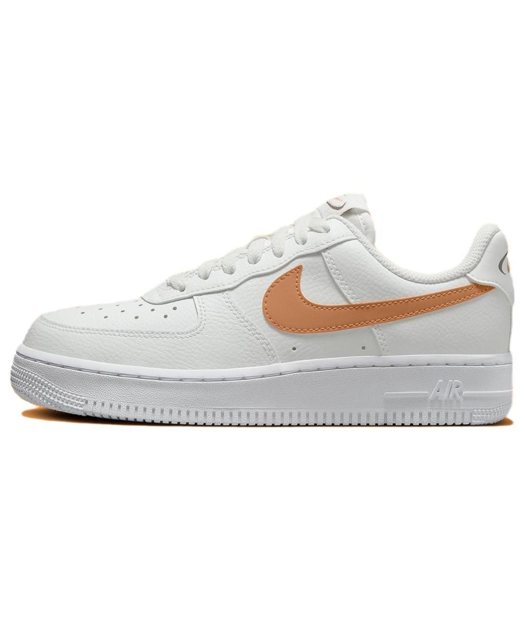 NIKE Белые кожаные кроссовки, фото 2