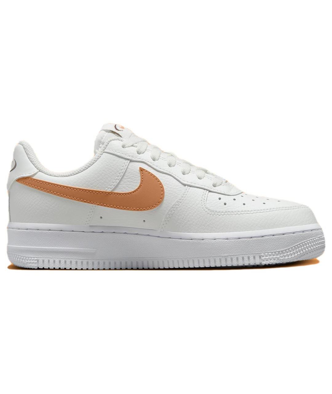 NIKE Белые кожаные кроссовки, фото 8