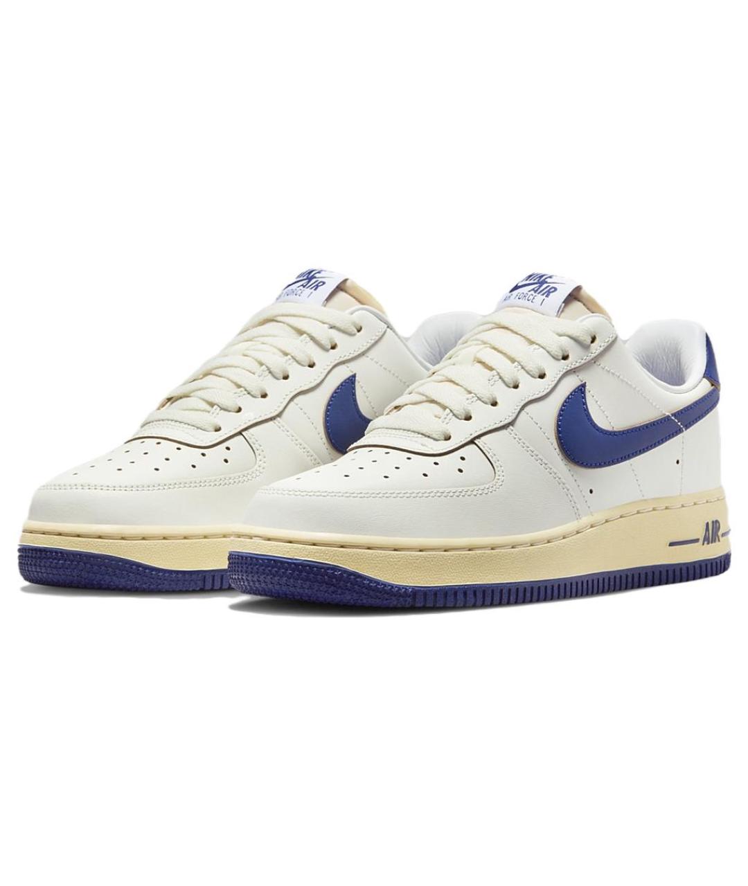 NIKE Белые кожаные кроссовки, фото 4