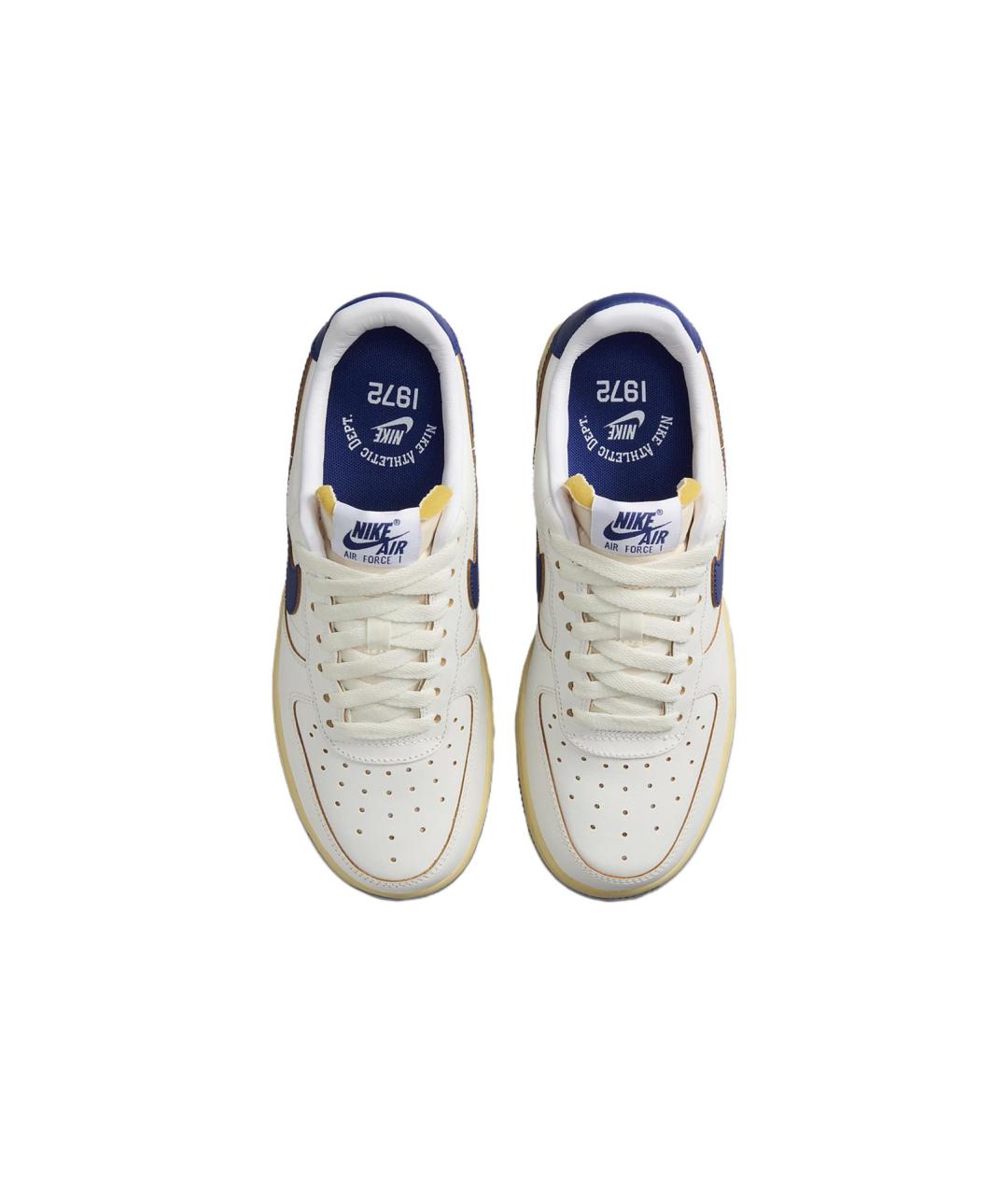 NIKE Белые кожаные кроссовки, фото 5