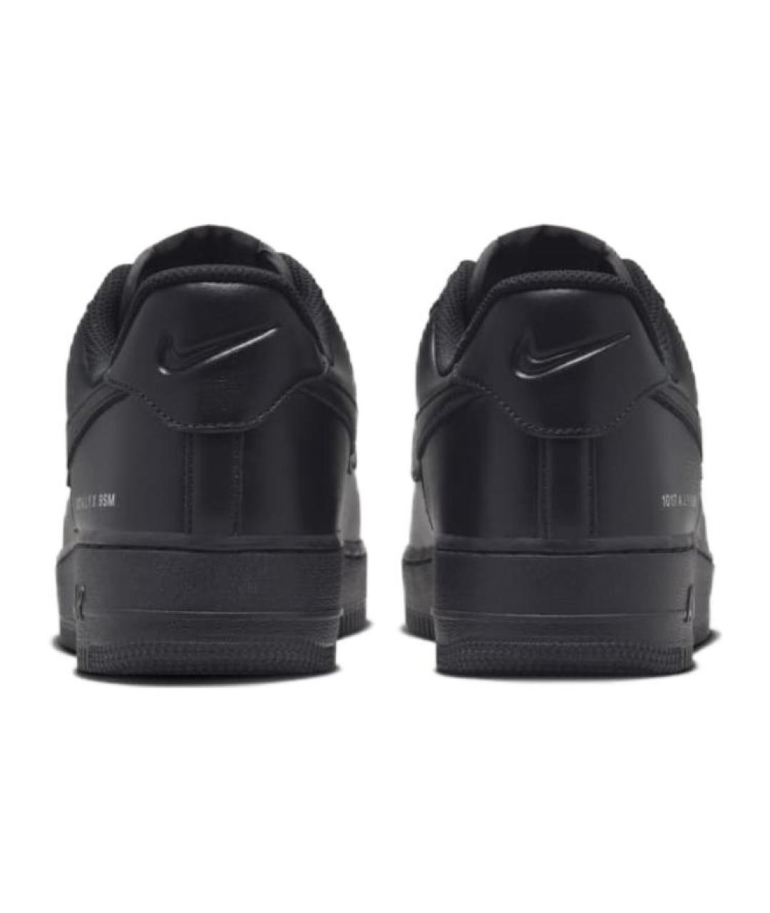 NIKE Черные кожаные кроссовки, фото 6