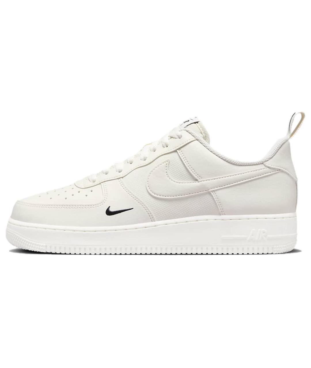 NIKE Белые кожаные низкие кроссовки / кеды, фото 2