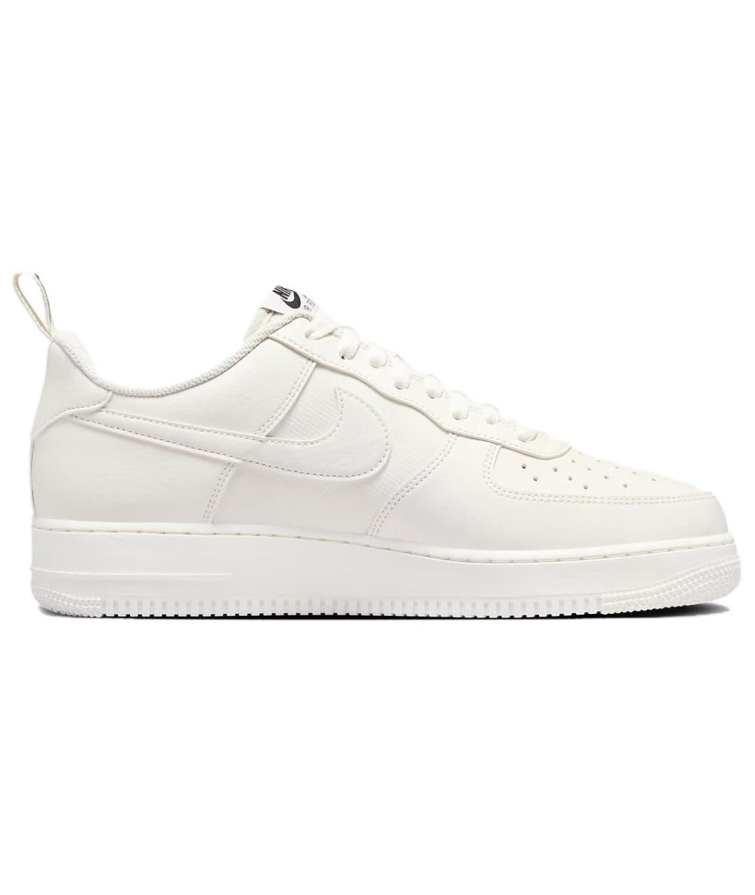 NIKE Белые кожаные низкие кроссовки / кеды, фото 3