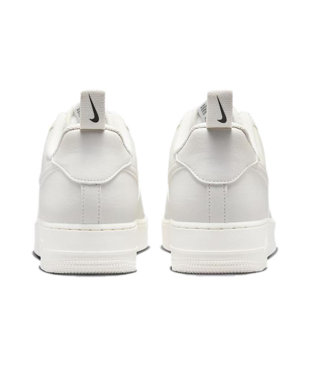 NIKE Белые кожаные низкие кроссовки / кеды, фото 6