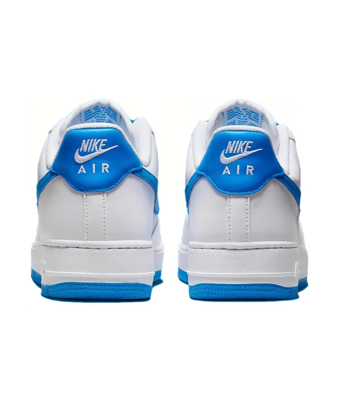 NIKE Белые кожаные низкие кроссовки / кеды, фото 6