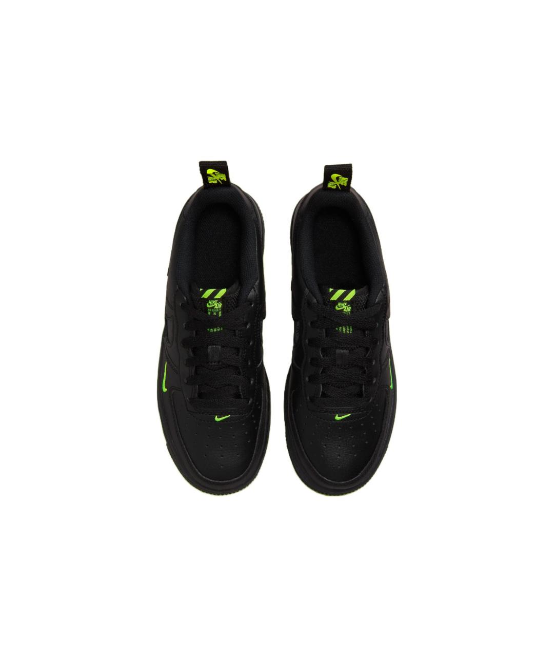 NIKE Черные кожаные кроссовки, фото 5