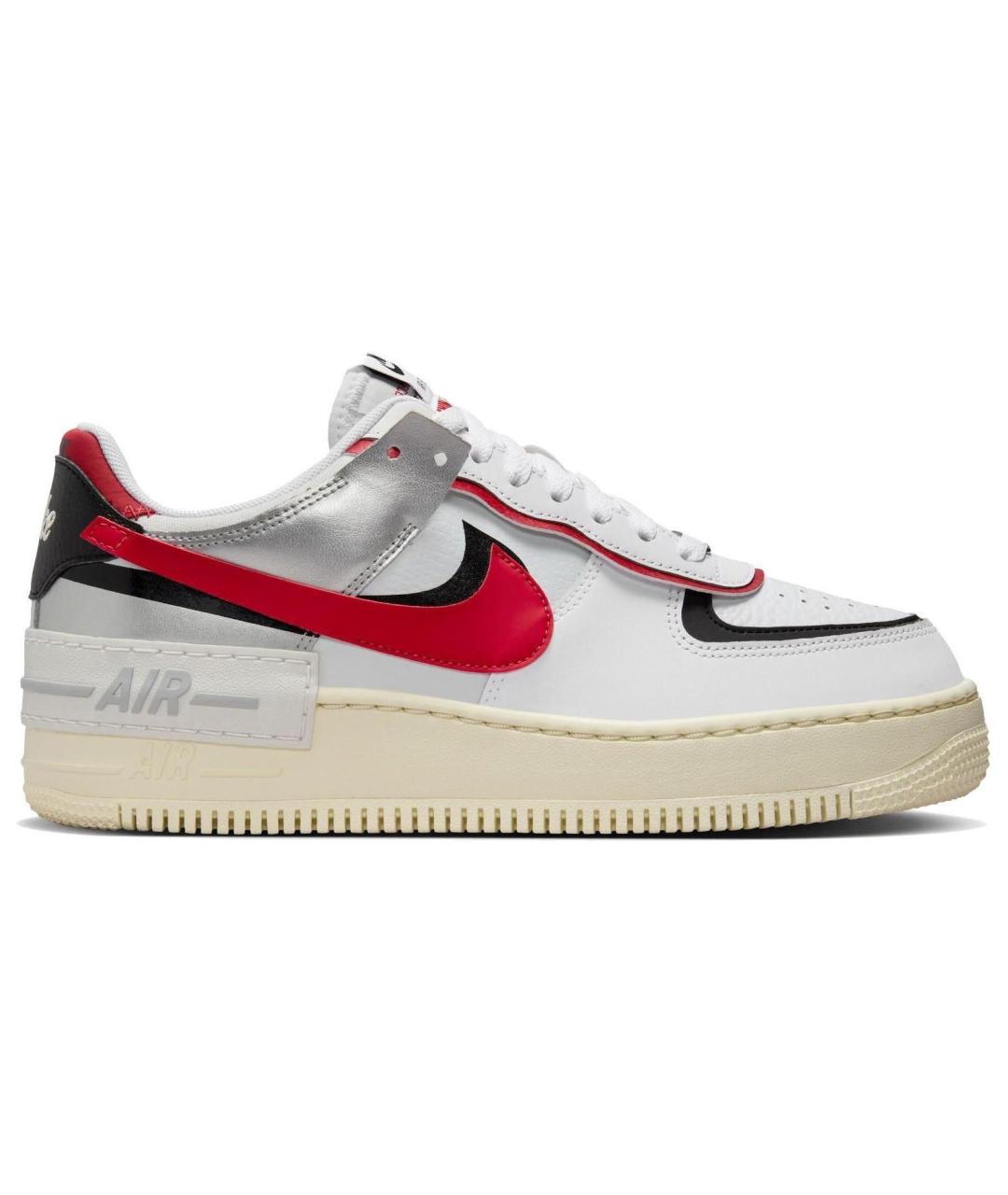 NIKE Белые кожаные кроссовки, фото 3