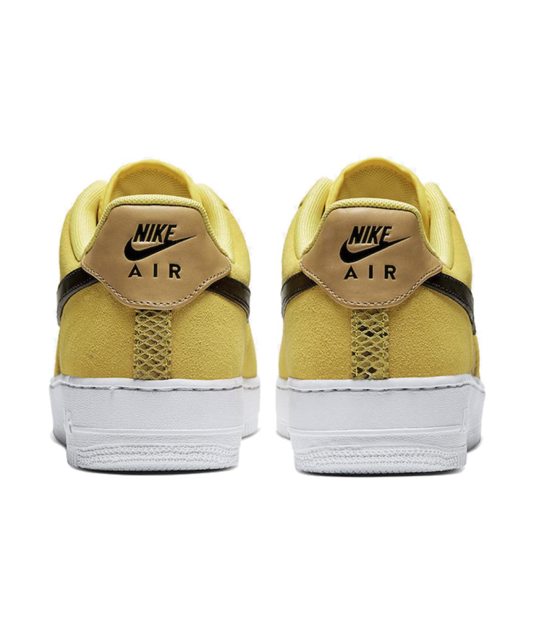 NIKE Желтые низкие кроссовки / кеды, фото 5