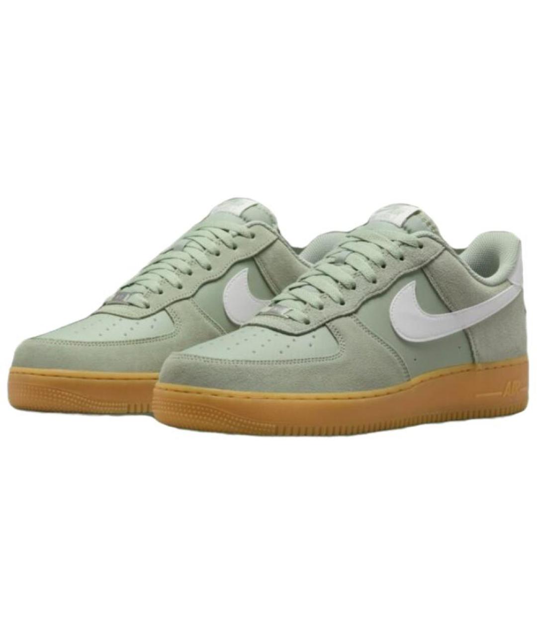 NIKE Зеленые низкие кроссовки / кеды, фото 4