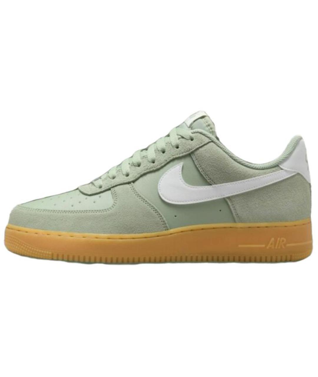 NIKE Зеленые низкие кроссовки / кеды, фото 2