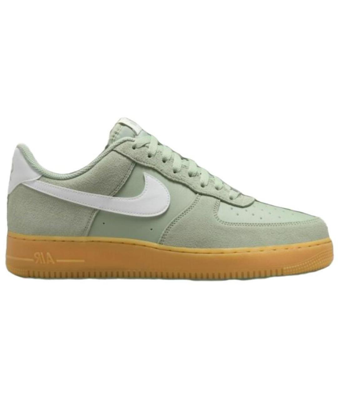 NIKE Зеленые низкие кроссовки / кеды, фото 1