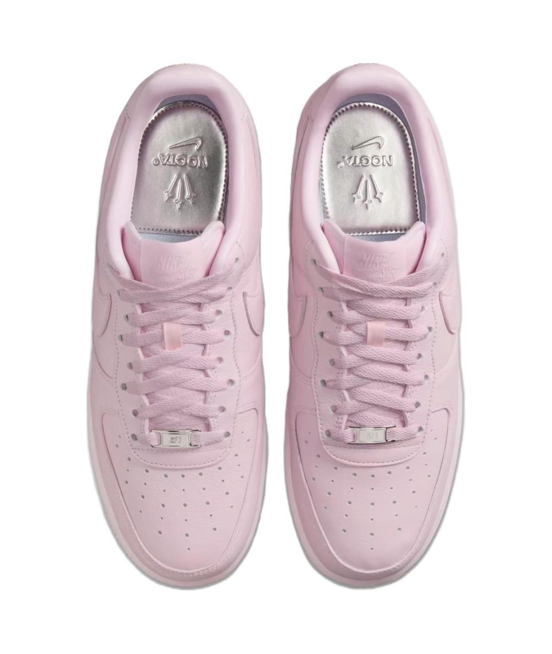 NIKE Розовые кожаные кроссовки, фото 5