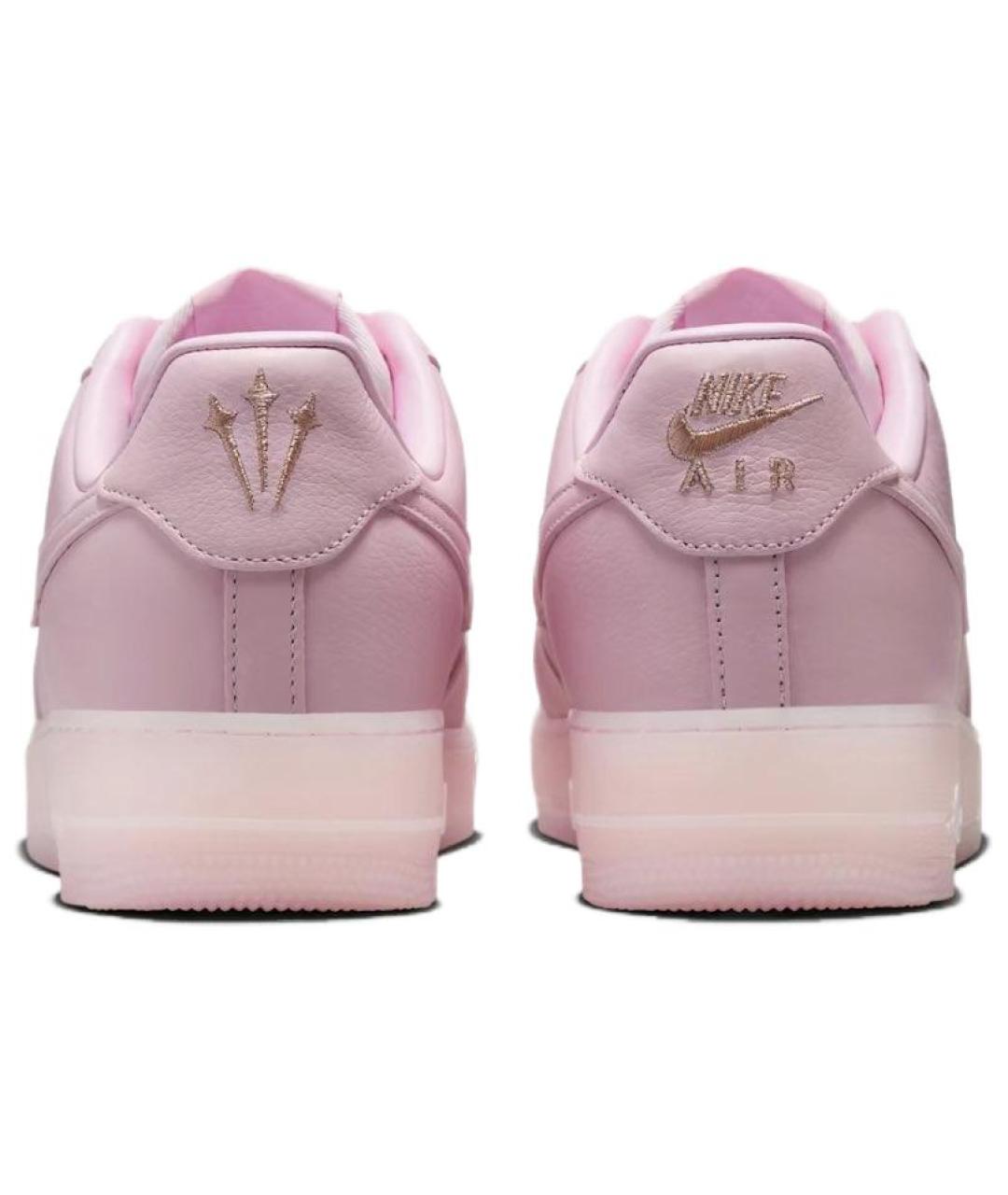 NIKE Розовые кожаные кроссовки, фото 6