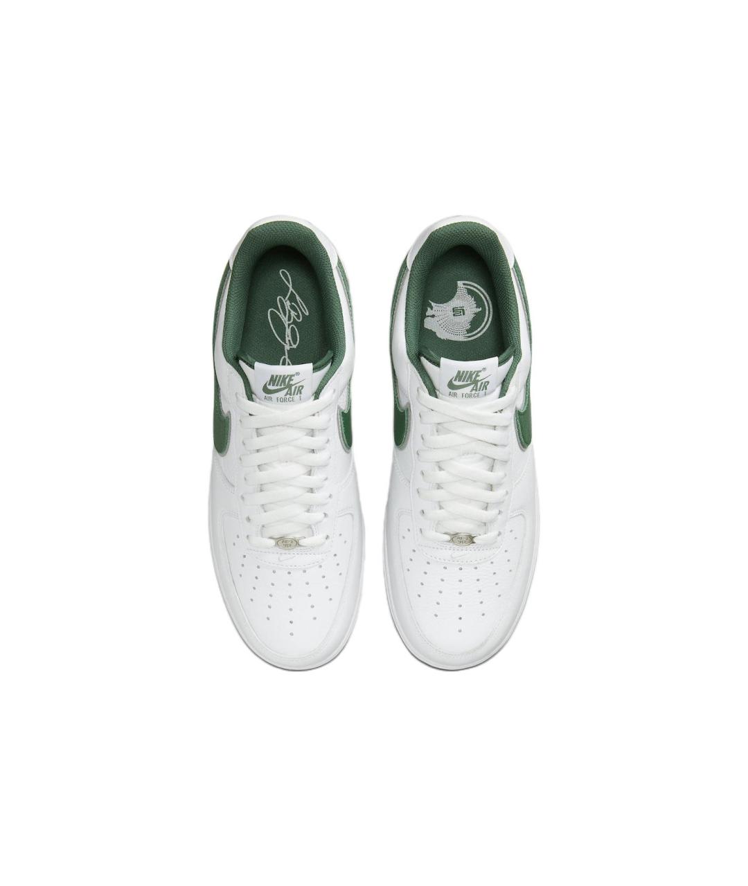 NIKE Белые кожаные кроссовки, фото 5