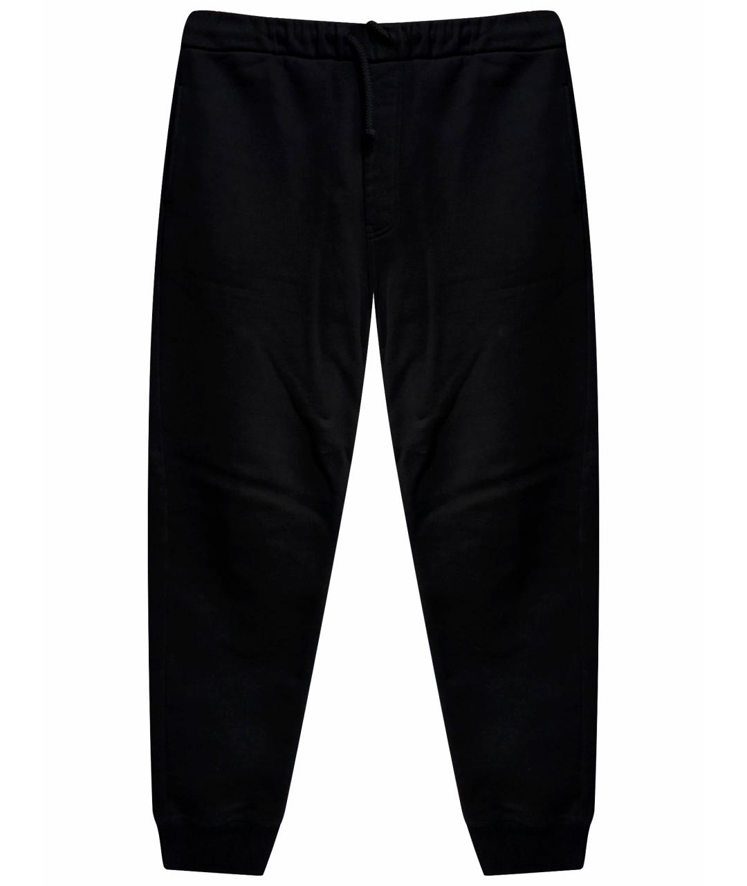 LOEWE Черные хлопковые брюки чинос, фото 1