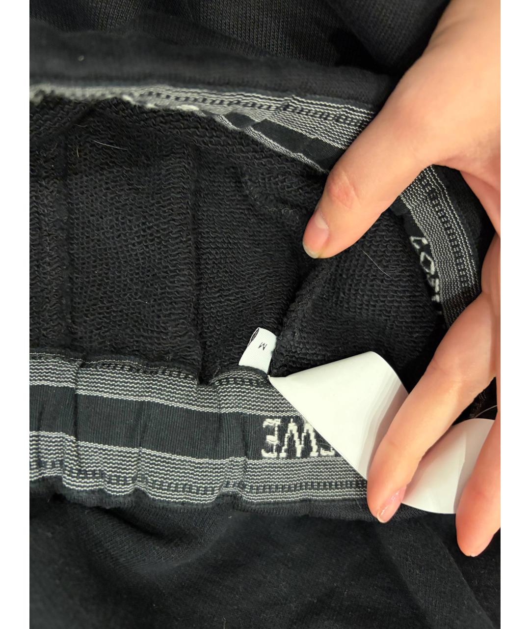 LOEWE Черные хлопковые брюки чинос, фото 5