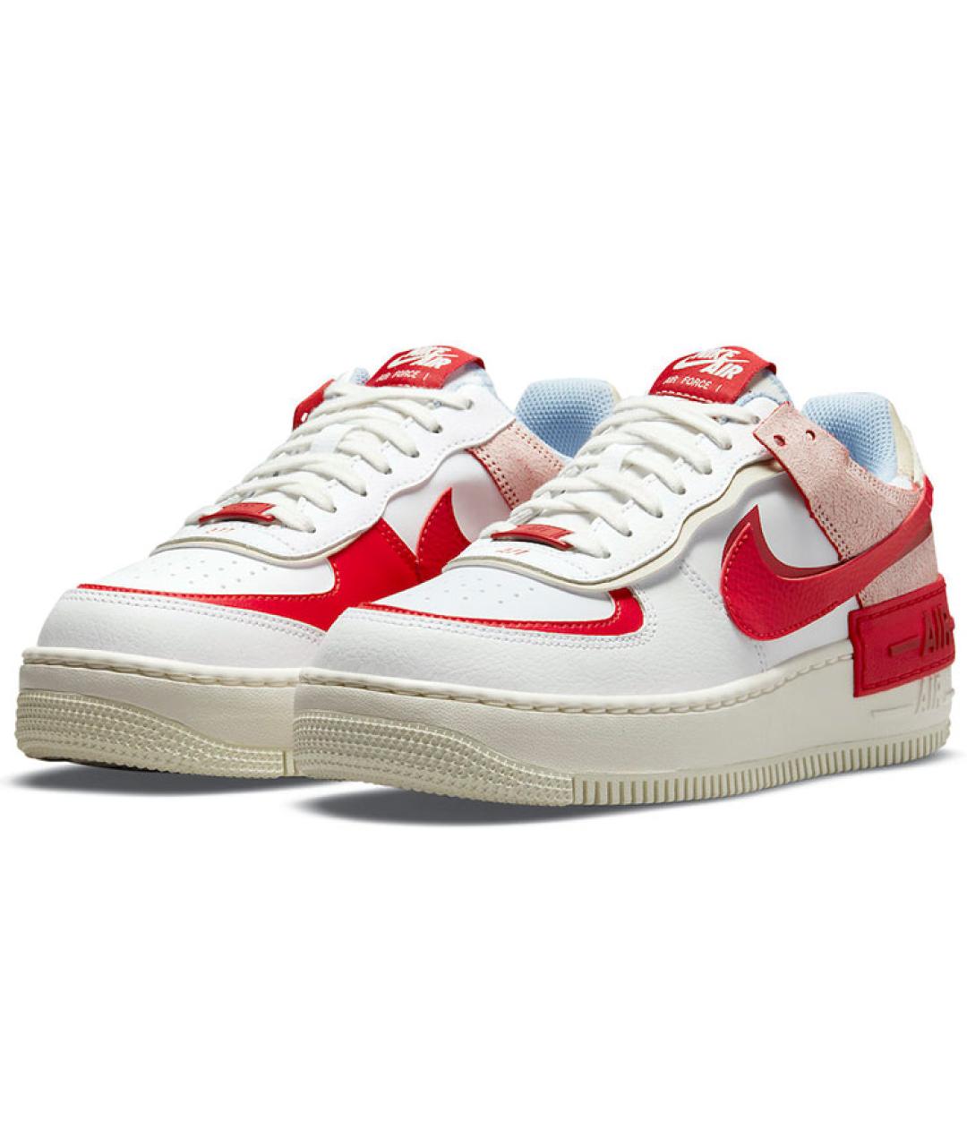 NIKE Белые кожаные кроссовки, фото 3