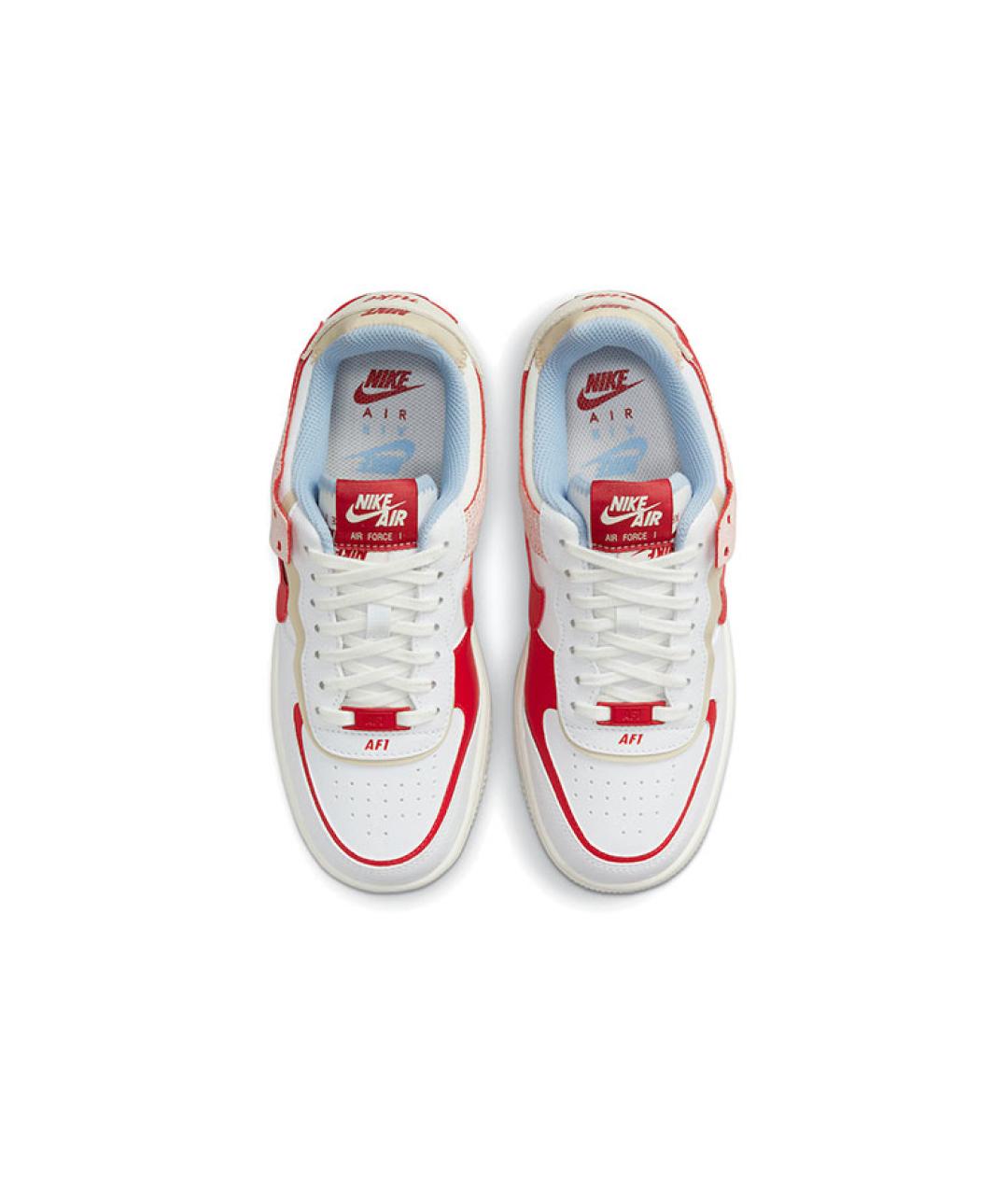 NIKE Белые кожаные кроссовки, фото 4