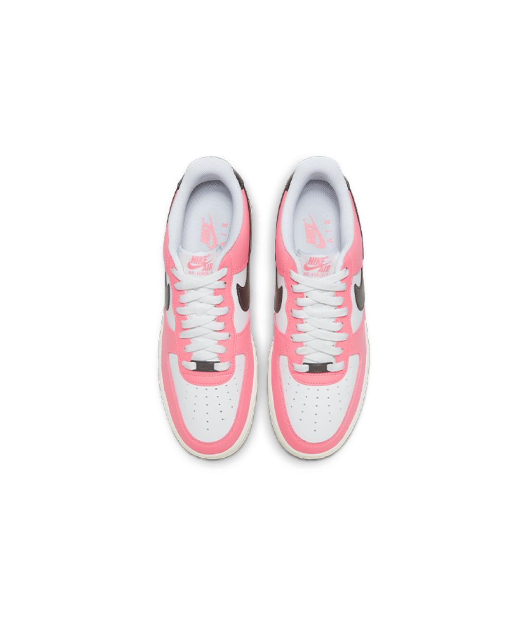 NIKE Розовые кожаные кроссовки, фото 5