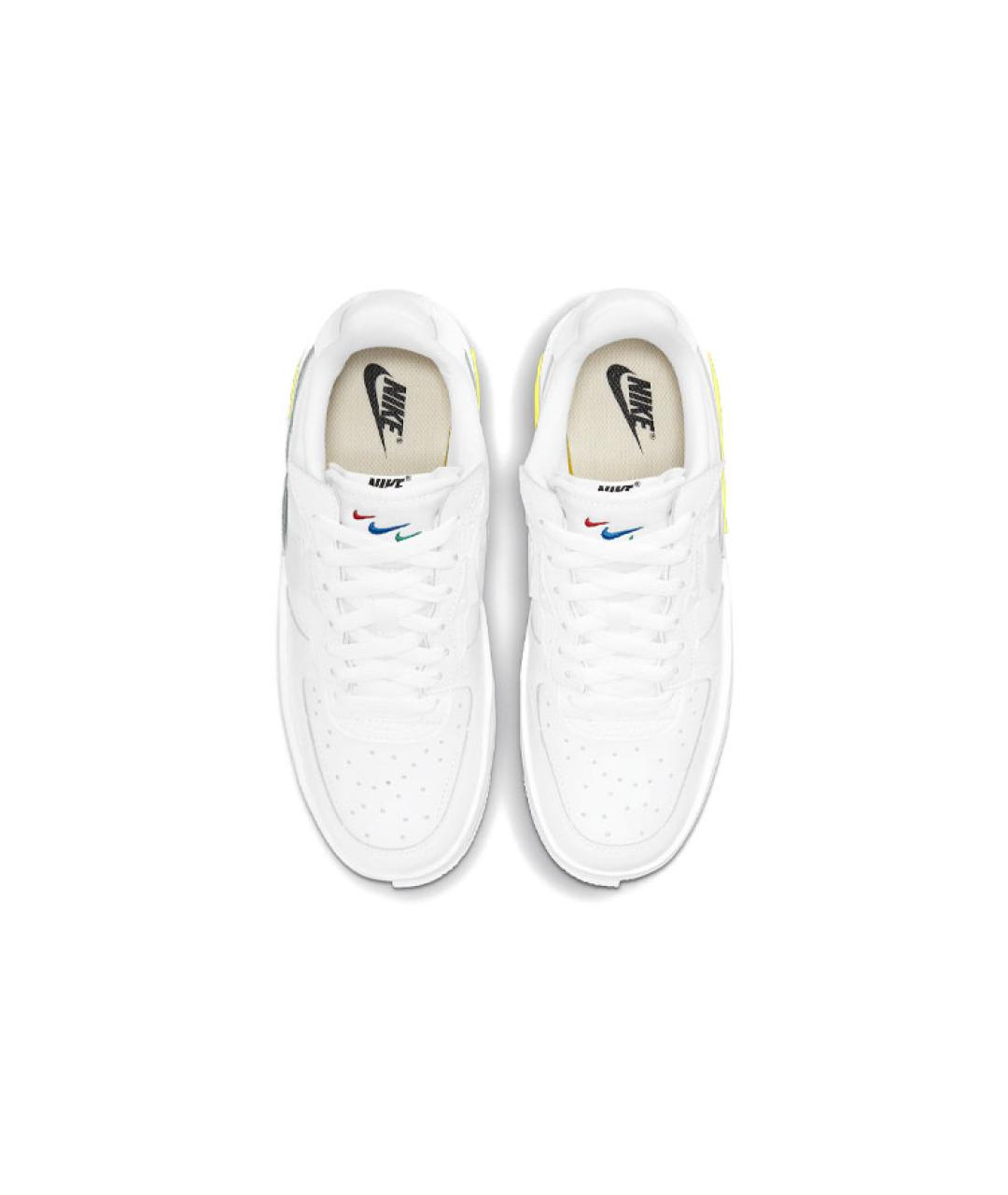 NIKE Белые кожаные кроссовки, фото 5