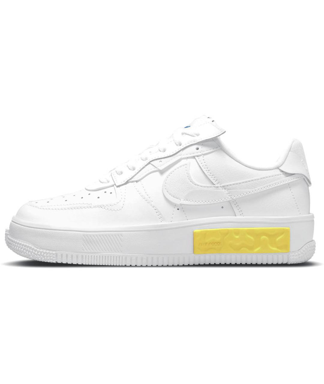 NIKE Белые кожаные кроссовки, фото 2