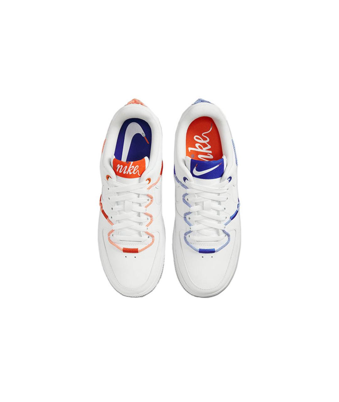 NIKE Белые кожаные кроссовки, фото 4