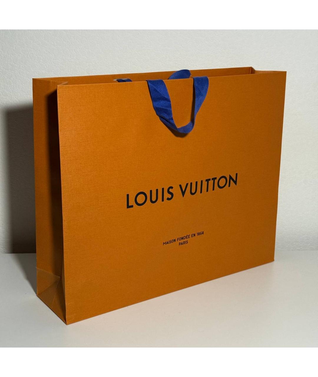 LOUIS VUITTON Черная кожаная сумка на плечо, фото 8
