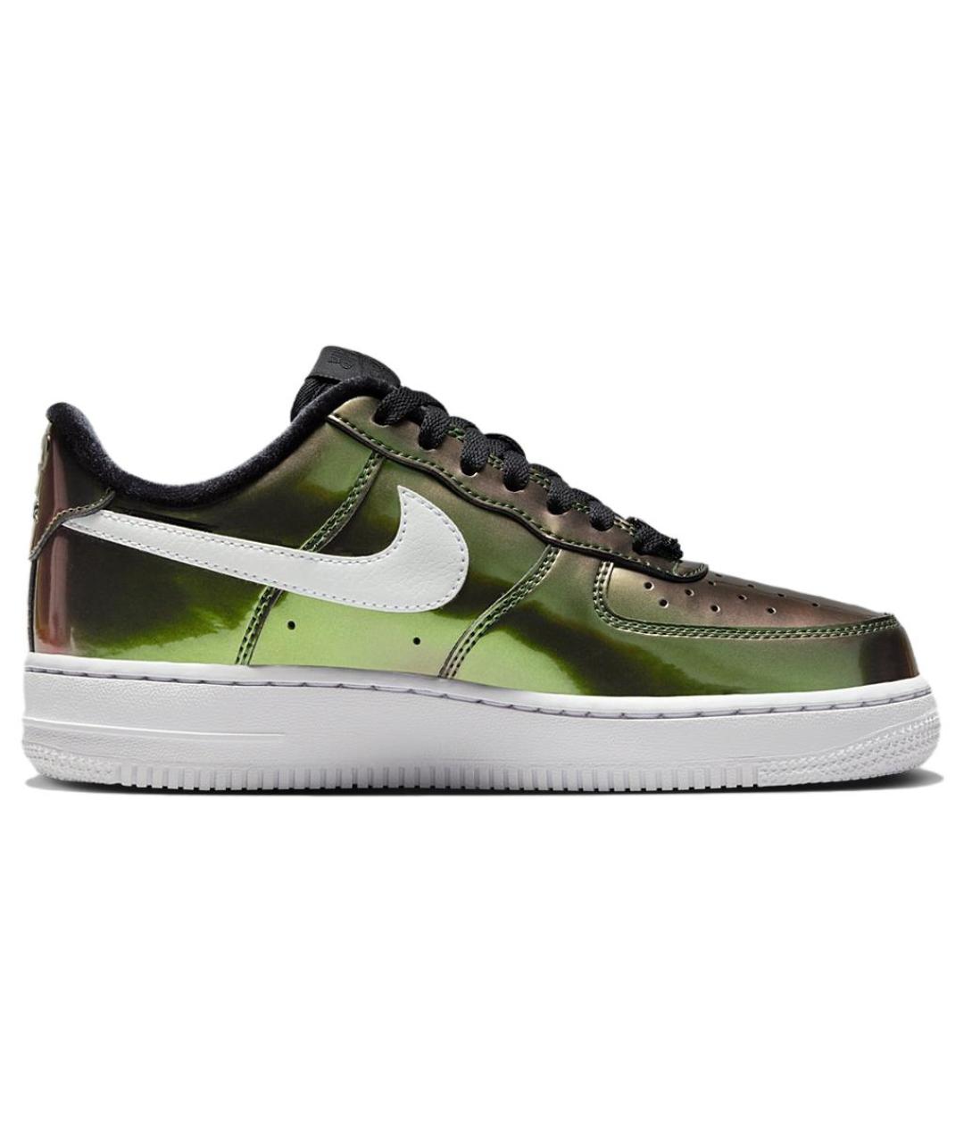 NIKE Зеленые кожаные кроссовки, фото 3