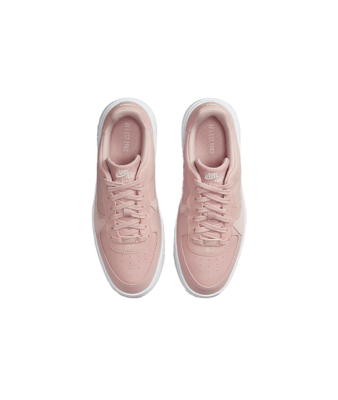 NIKE Розовые кожаные кроссовки, фото 4